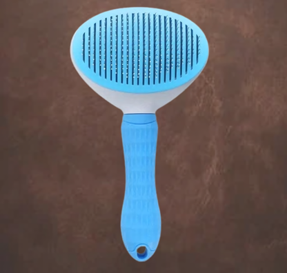 brosse autonettoyante de devant sur fond marron